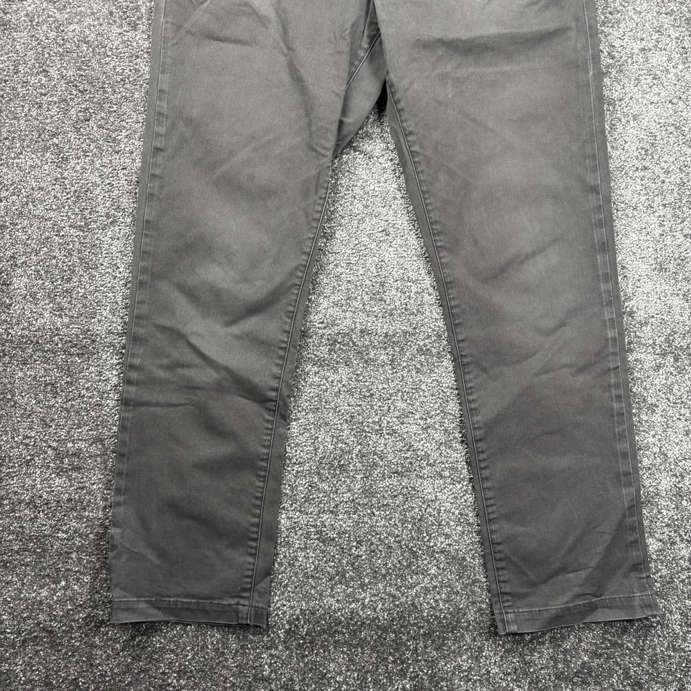 Acne Studios Chino Pants Men's EU 54 US 34x30 Gray Twill Straight Leg - Picture 3 of 12